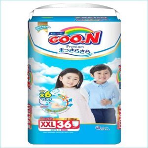 Bỉm - Tã quần Goon Premium size M - 56 miếng (Cho bé 7 - 12kg)