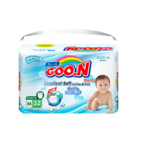 Bỉm – Tã quần Goon Renew Slim size M – 32 miếng (Cho bé 7 – 12kg)