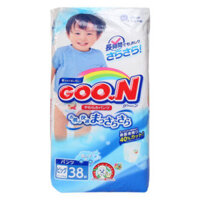 Bỉm – Tã quần Goon size XL – 38 miếng nội địa bé trai (cho bé từ 12 – 20kg)