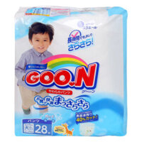 Bỉm – Tã quần Goon size XXL bé trai – 28 miếng nội địa (Cho bé 13 – 25kg)