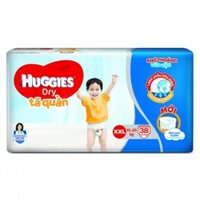 Bỉm – Tã quần Huggies Dry size XXL – 38 miếng (Cho bé 15 – 25kg)