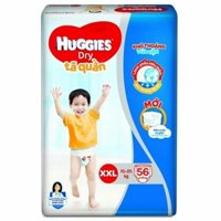 Bỉm tã quần Huggies Dry size XXL 56 miếng (15-25kg)