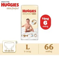 BỈM - TÃ QUẦN HUGGIES SIZE L60 - 60 MIẾNG (CHO BÉ 9 - 14KG)