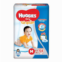 Bỉm – Tã quần Huggies size M – 54 miếng (Cho bé 6 – 11kg)
