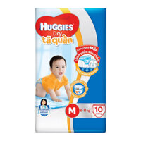 Bỉm - Tã quần Huggies size M - 10 miếng (Cho bé 6 - 11kg)