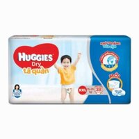 Bỉm -Tã quần Huggies Size XXL 38 miếng (cho bé 15 -25kg).