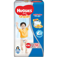 Bỉm - Tã quần Huggies size XXL - 56 miếng cho bé 15 - 25kg ( Giao bao bì ngẫu nhiên )