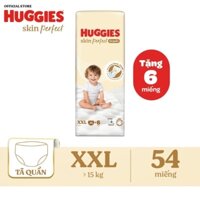 BỈM - TÃ QUẦN HUGGIES SIZE XXL48 - 48 MIẾNG (CHO BÉ > 15)