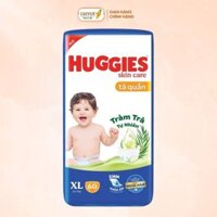 Bỉm - Tả Quần Huggies Skin Care Tràm Trà Size XL 60 Miếng (12-17kg)
