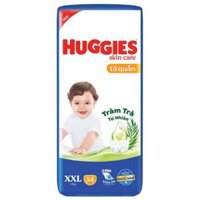 Bỉm Tã quần Huggies Skincare size XXL 54 miếng (Trên 15 kg)