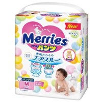Bỉm - Tã quần Merries size M - 58 miếng (cho bé 6 - 11kg)