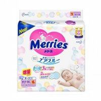 Bỉm – Tã quần Merries size M 64 nội địa thêm miếng (6 – 11kg)