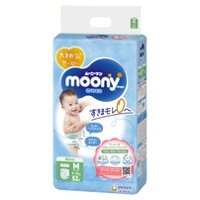 Bỉm – Tã quần Moony size M 52 miếng (6 – 12kg)