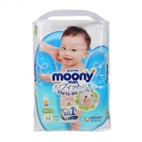 Bỉm - Tã quần Moony size M 58 miếng (6 - 12kg)