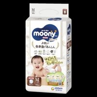 Bỉm - tã quần Moony size M(trắng)/46