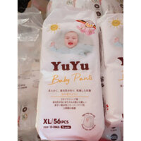 Bỉm (tã) quần Nhật Bản YuYu YY1 đủ size mềm mịn, an toàn cho bé