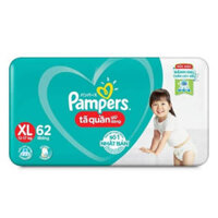 Bỉm tã quần Pampers giữ dáng Super Jumbo size XL, 62 miếng