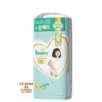 Bỉm - Tã Quần Pampers Premium New Size XL 48 Miếng( cho bé 12~22Kg)