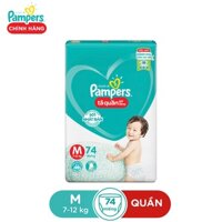 Bỉm - Tã quần Pampers size M 74 miếng (Bé 7-12kg)