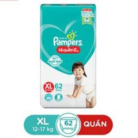 Bỉm - Tã quần Pampers SJ size XL 62 miếng (Bé 12-17kg)