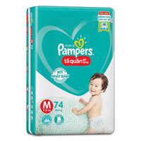 Bỉm - Tã quần Pampers SJ size M 74 miếng (Bé 7-12kg)
