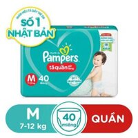 Bỉm tã quần Pampers tiết kiệm size M 40 miếng (6-11kg)