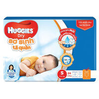 Bỉm – Tã quần sơ sinh Huggies size S – 24 miếng (Cho trẻ 4 – 8kg)