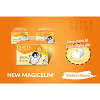 Bỉm Tã quần SUPER DADDY Magic Slim nội địa Hàn Quốc Full Size L30/XL26/BigSize22