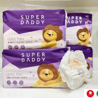 Bỉm / tã  Quần SUPER DADDY Ultra Thin Hàn Quốc Full Size L-30Miếng /XL-26Miếng /BIG SIZE-2 Miếng /KID SIZE-20Miếng