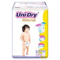 Bỉm – Tã quần UniDry Premium size L – 54 miếng (Cho bé 9 – 14kg)