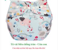 Bỉm vải ban ngày chống trào Goodmama Sz M cho bé 3-13 kg