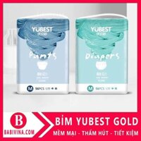 Bỉm Yubest Gold Dán M84