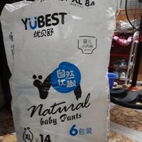Bỉm Yubest L96,XL84,XXL72