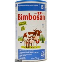 Bimbosan bio - sữa hộp hữu cơ số 12 400g
