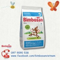 Bimbosan số 3 hữu cơ sữa công thức túi 400g