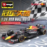 Bimeigao1:24RedBullRB18Car Model2022Alloy Simulation Car Model Vista Pan Decoration Collection Men