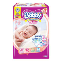 Bỉm/Tả Dán Bobby size NB 70 miếng