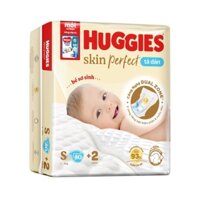 Bỉm/Tã dán sơ sinh Huggies size S80+2 (bé câng nặng 4-8 kg)