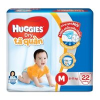 Bỉm/tã quần Huggies S24/M22