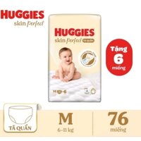 Bỉm/Tã Quần Huggies Skin Perfect M76