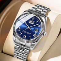 Binbang watch men's non-mechanical watch nhật ký chống thấm nước đồng hồ nam thời trang blue couple business watch