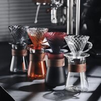 Bincoo Phễu Pha Cà Phê V60, Phễu Pour Over, Phễu Pha Cà Phê Giấy Lọc, Coffee Dripper