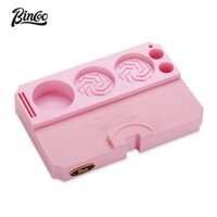 Bincoo Pink Coffee Tamping Base Powder Spreader và Tamper Set Dụng cụ pha cà phê 51MM / 58MM