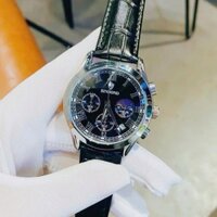 Bindbon Đồng Hồ Nam Dây Da Chỗng Nước chạy 6 kim.