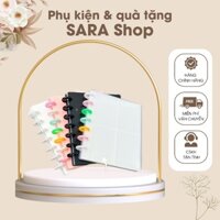 Binder bìa cứng A5 đựng card ảnh bìa sổ nhựa PP, gáy inox không gỉ