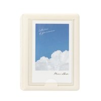 Binder Collect Book Đựng Photo Card Ảnh ARTBOX Hàn Quốc 40 Sleeves Màu Trắng