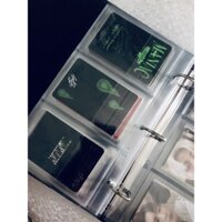 Binder da 3 còng chữ D kèm 20 sheets SE a6