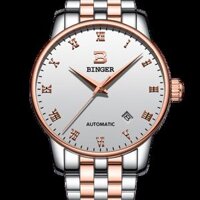 Binger BG007000112 – Nam Sapphire – 39mm – Automatic (Tự Động) – Dây kim loại