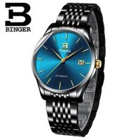 Binger BG007000116 – Nam Sapphire – 39mm – Automatic (Tự Động) – Dây kim loại