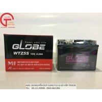 BÌNH ẮC QUI GLOBE WTZ5S 12V - 4.2AH (10HR) (XE WAVE RS)